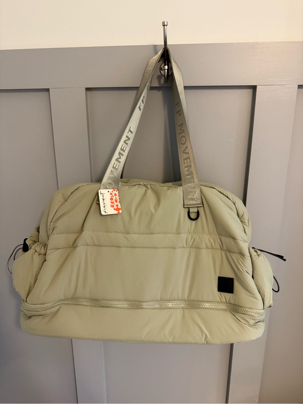 Puffer Tote Bag in Sage - free people